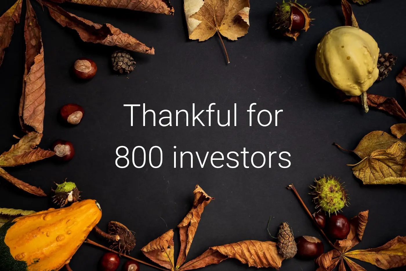 800 investors